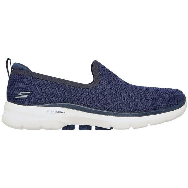 Pantofi sport femei Skechers Go Walk 6 - Clear Vi 124505-NVY, 38, Albastru