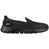 Pantofi sport femei Skechers Go Walk 6 - Big Spla 124508-BBK, 36, Negru