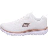 Pantofi sport femei Skechers Get Connected 12615-WTRG, 38, Alb