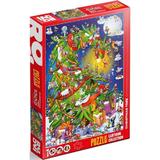 Puzzle 1000 Cartoon Collection - Christmas Tree