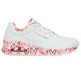 Pantofi sport femei Skechers Uno - Loving Love 155506-WRPK, 37.5, Roz