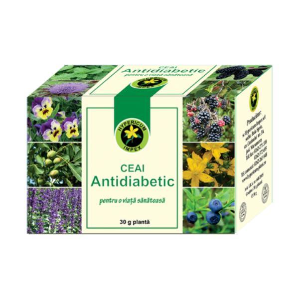 SHORT LIFE - Ceai Antidiabetic Hypericum, 30 g