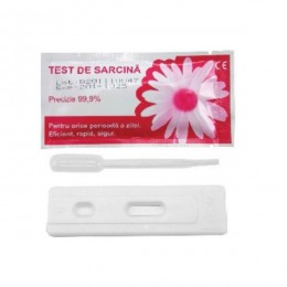 Test Sarcina HCG urina Prima, caseta, pipeta