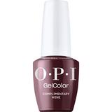 Lac de Unghii Semipermanent Vegan si Hema-Free - OPI Gel Color, nuanta Complimentary Wine, 15 ml