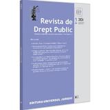 Revista de drept public Nr.2 din 2024, editura Universul Juridic