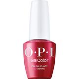 Lac de Unghii Semipermanent Vegan si Hema-Free - OPI Gel Color, nuanta Color So Hot it Berns, 15 ml