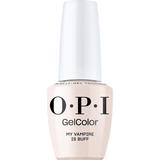 Lac de Unghii Semipermanent Vegan si Hema-Free - OPI Gel Color, nuanta My Vampire is Buff, 15 ml