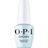 Lac de Unghii Semipermanent Vegan si Hema-Free - OPI Gel Color, nuanta Mexico City Move-mint, 15 ml