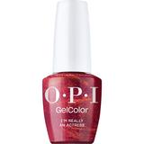 Lac de Unghii Semipermanent Vegan si Hema-Free - OPI Gel Color, nuanta I’m Really an Actress, 15 ml