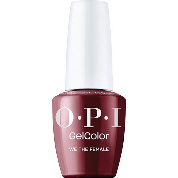 Lac de Unghii Semipermanent Vegan si Hema-Free - OPI Gel Color, nuanta We the Female, 15 ml