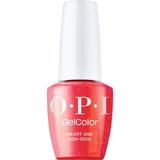 Lac de Unghii Semipermanent Vegan si Hema-Free - OPI Gel Color, nuanta Heart and Con-Soul, 15 ml