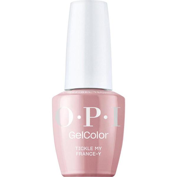 Lac de Unghii Semipermanent Vegan si Hema-Free - OPI Gel Color, nuanta Tickle My France-y, 15 ml