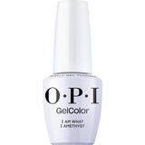 Lac de Unghii Semipermanent Vegan si Hema-Free - OPI Gel Color, nuanta I am What I Amethyst, 15 ml