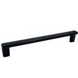 Maner pentru mobila Oblong NV, finisaj negru cobalt, L:174 mm