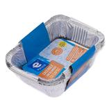 Caserole din aluminiu cu capac Epack, 7 buc.