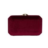 Clutch Juliet Catifelat Bordo