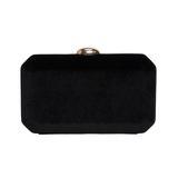 Clutch Juliet Catifelat Negru