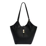 Geanta Shopper Neagra cu Catarama