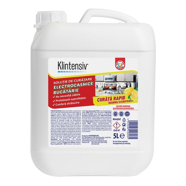 Solutie de Curatare pentru Electrocasnice si Bucatarie Klintensiv, 5000 ml