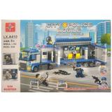 Set de constructie City Police, Camion - Centru de comanda, 504 piese