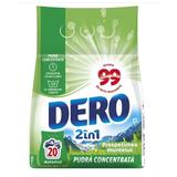 Detergent Automat Pudra Concentrata - Dero 2 in 1 Prospetimea Muntelui, 1500 g