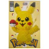 Set de constructie Pokemon, Celebrul Pikachu, 4044 piese