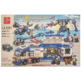 Set de constructie City Super Police, 27 stiluri de constructie, 828 piese