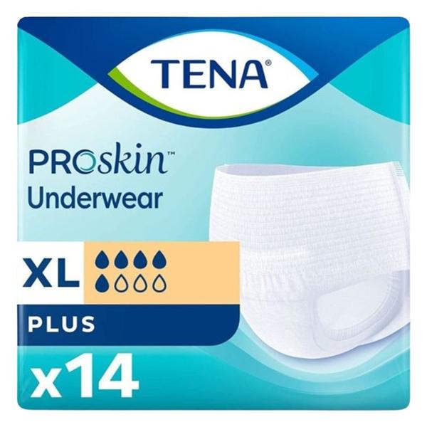 Chiloti Elastici pentru Incontinenta - Tena Pants Plus, marime XL, 14 buc