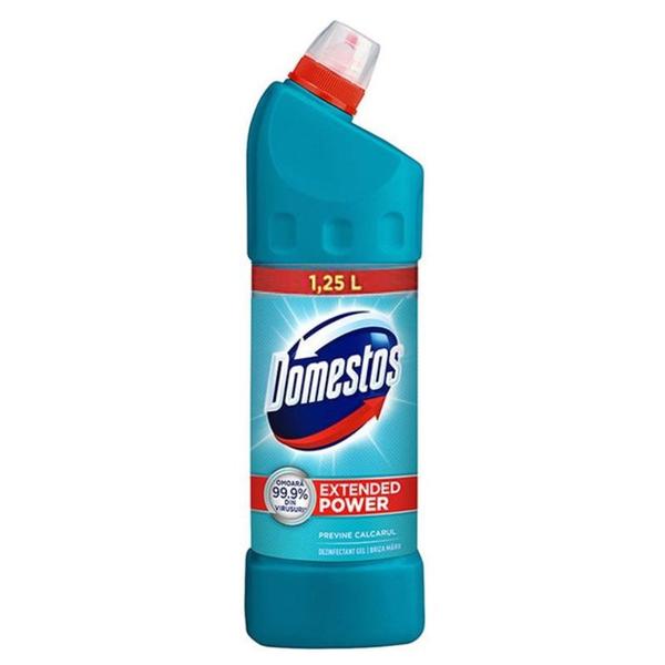 Dezinfectant pentru Toaleta - Domestos Thick Bleach Atlantic Fresh Extended Power, 1250 ml