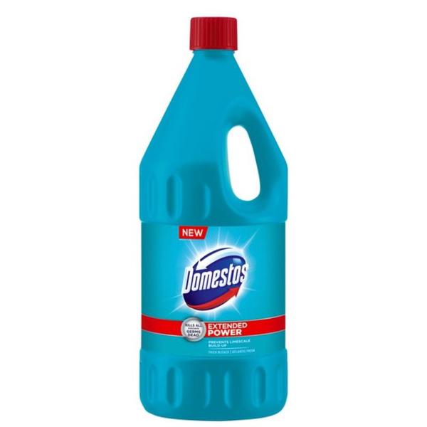 Dezinfectant pentru Toaleta - Domestos Thick Bleach Atlantic Fresh Extended Power, 2000 ml