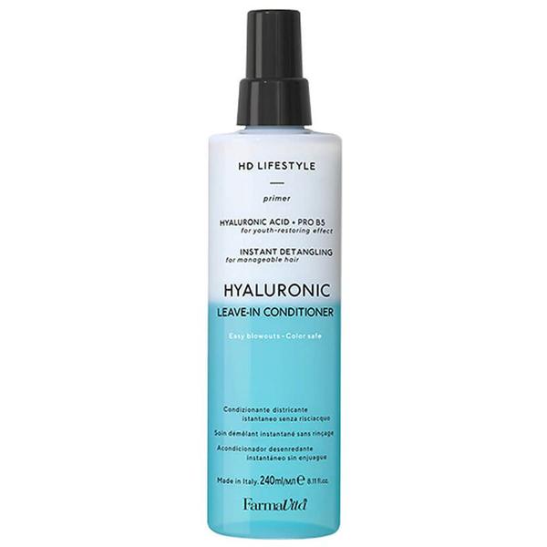 Balsam Spray cu Acid Hialuronic - FarmaVita HD Lifestyle Hyaluronic Leave-In Conditioner, 240 ml