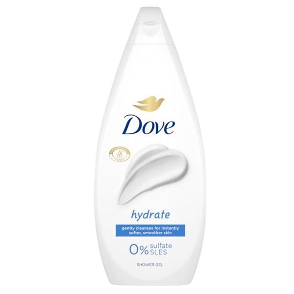 Gel de Dus - Dove Essential Care Hydrate Shower Gel, 720 ml