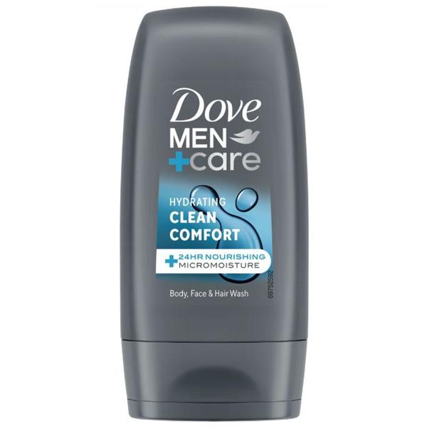 Gel de Dus pentru Barbati - Dove Men +Care Hydrating Clean Comfort Body, Face & Hair Wash, 55 ml