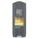 Gel de Dus pentru Barbati - Dove Men +Care Sport Care Active+Fresh 24HR Nourishing Micromoisture Body, Face + Hair Wash, 400 ml