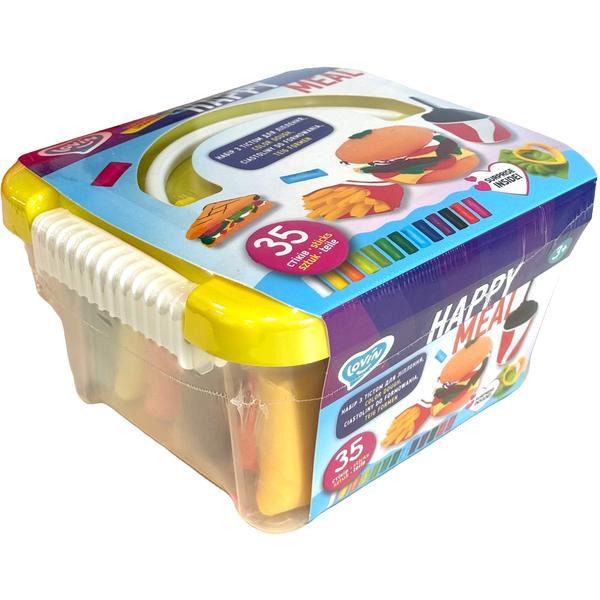 Set plastilina: Happy Meal Box. Galben