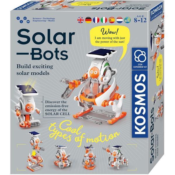 Kit robotica de constructie: Solar Bots 4 in 1