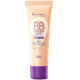 Fond de ten BB Cream 9 in 1 cu SPF 15, Rimmel London Matte, Light, 30 ml