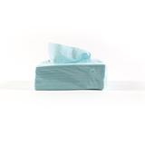 Lavete Creponate - Klintensiv Profitextra Creped Light Turquoise, 54 g/ m2, Z-Folded, pachet 50 buc