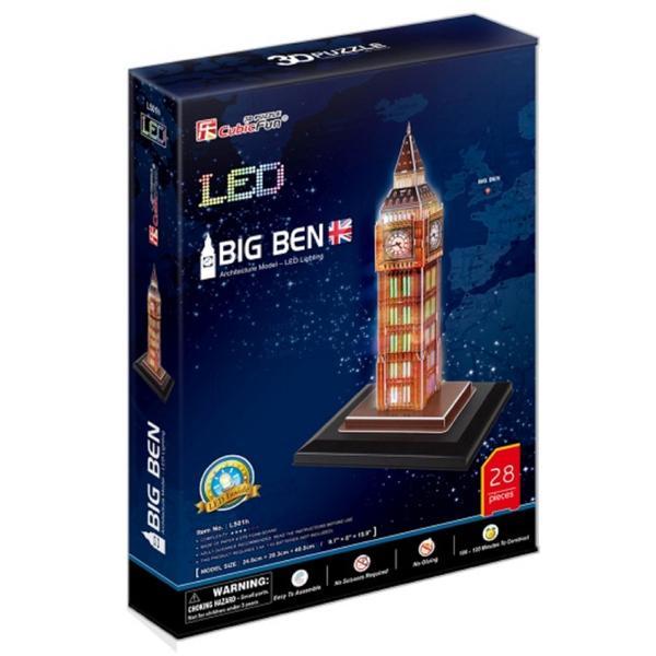 Puzzle 3D Led. Big Ben