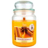 Lumanare Parfumata cu Portocala si Scortisoara - Magic Lights Arancio Cannella, 510 g