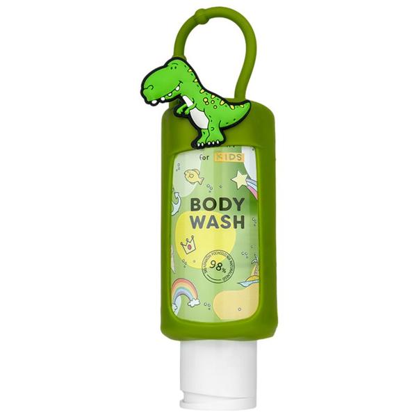 Gel de Baie si Spumant pentru Copii, Dinozaur - HiSkin Body Wash, 75 ml