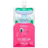 Spumant de Baie pentru Copii - HiSkin Crazy for Kids Refill Bath Foam Bubble Gum, 300 ml