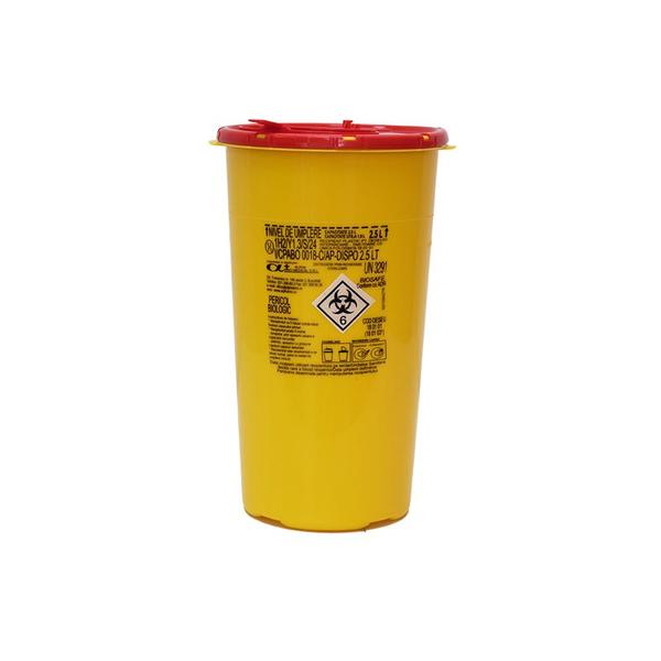 Recipient Plastic Deseuri Intepatoare - Taietoare - Klintensiv 2,5l