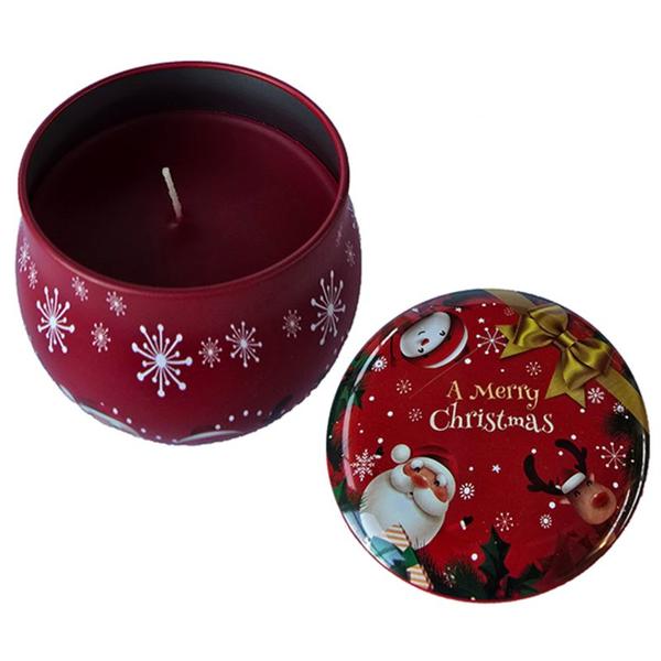 Lumanare Parfumata cu Fructe Rosii - Magic Lights A Mery Christmas, 100 g