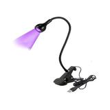 Lampa Uv Led manichiura unghii, pentru uscare polygel / gel in tipsuri smart reutilizabile, prindere clips de birou / masa