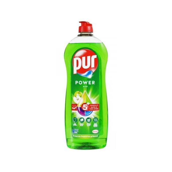 SHORT LIFE - Detergent Lichid de Vase cu Aroma de Mar - Pur Power 5+, 750 ml