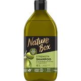 SHORT LIFE - Sampon Fortifiant cu Ulei de Masline Presat la Rece - Nature Box Strength Shampoo with Cold Pressed Olive Oil, 385 ml