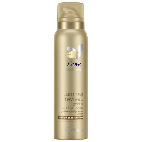 Spuma Autobronzanta - Dove Body Love Summer Revived Medium to Dark Results, 150 ml