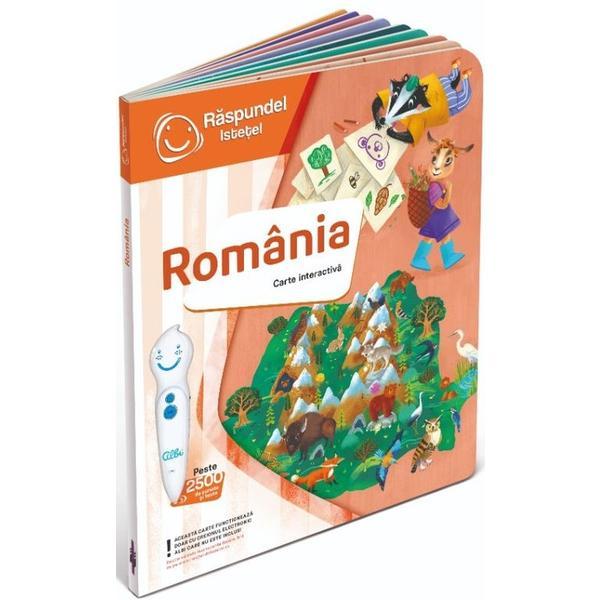 Carte interactiva: Raspundel Istetel. Romania, editura Albi