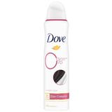 Deodorant Spray 0% Saruri de Aluminiu - Dove 0% Aluminium Salts Invisible Care Zinc Complex, 150 ml